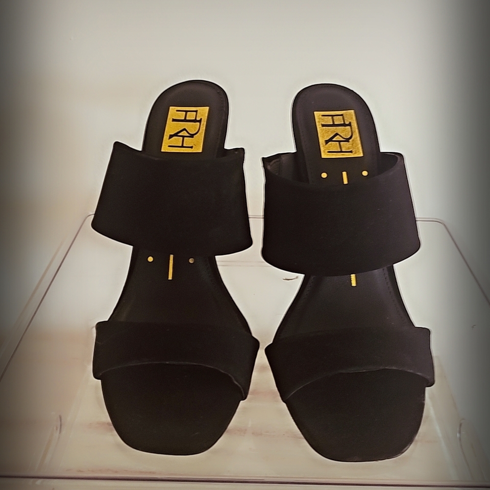 FRH Black Women's Mules